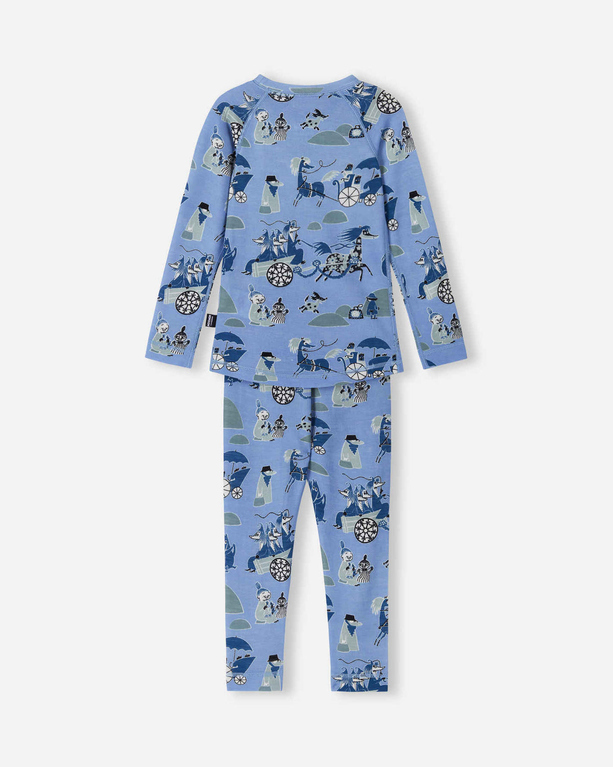 Reima Moomin Trivsam - Toddler Merino Wool & Lyocell Base Layer Set