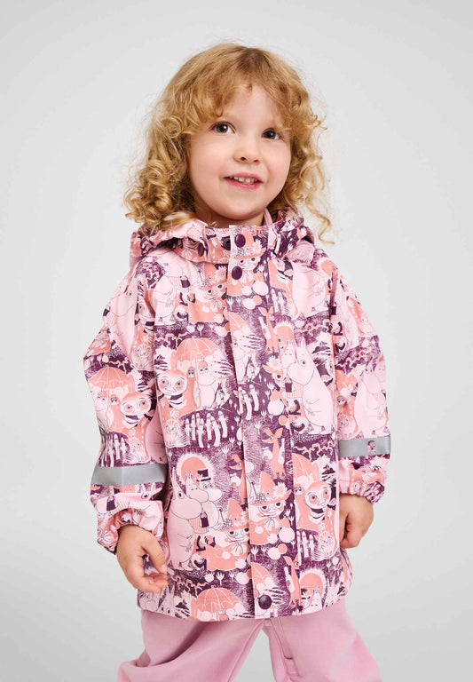 Reima Moomin Vesi - Kids' Waterproof Rubber Rain Jacket