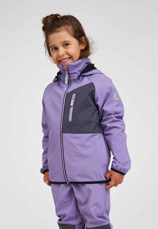 Reima Mukana - Kids' Water-Repellent Hybrid Jacket