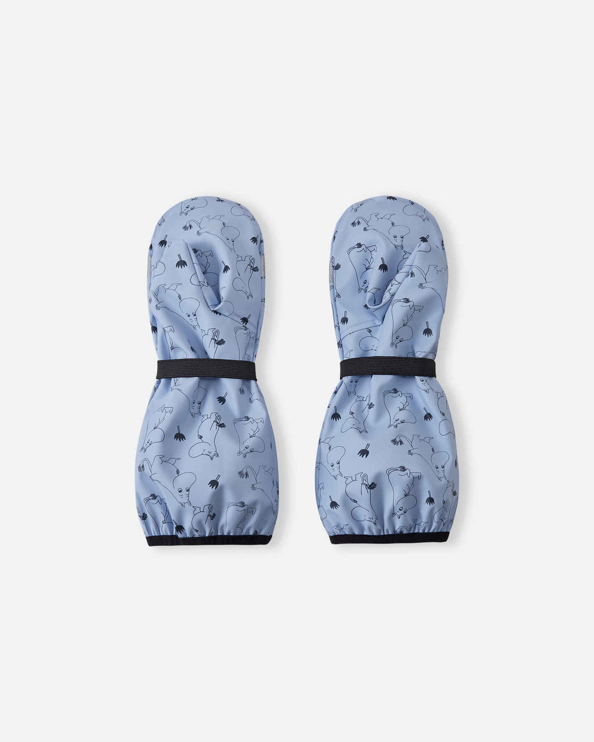 Reima Moomin Puro - Kids' Lined Rubber Rain Mittens
