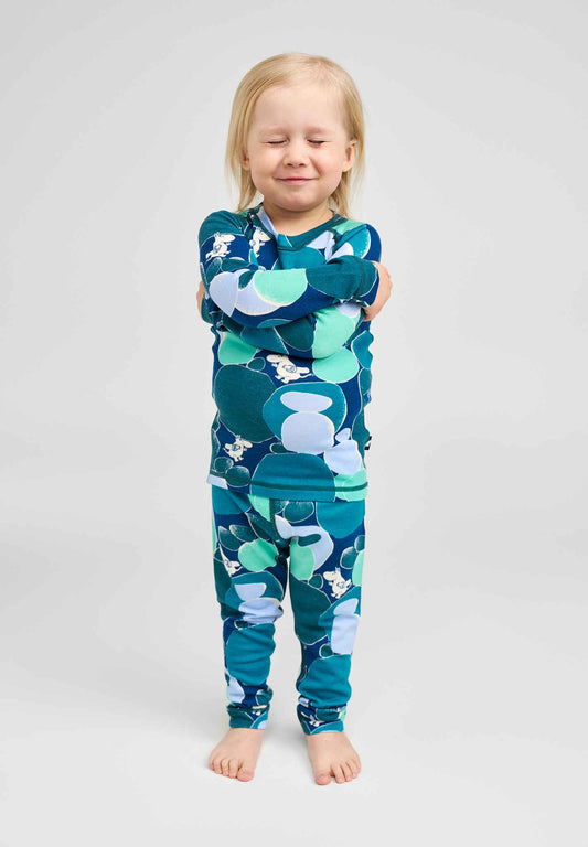 Reima Moomin Trivsam - Toddler Merino Wool & Lyocell Base Layer Set