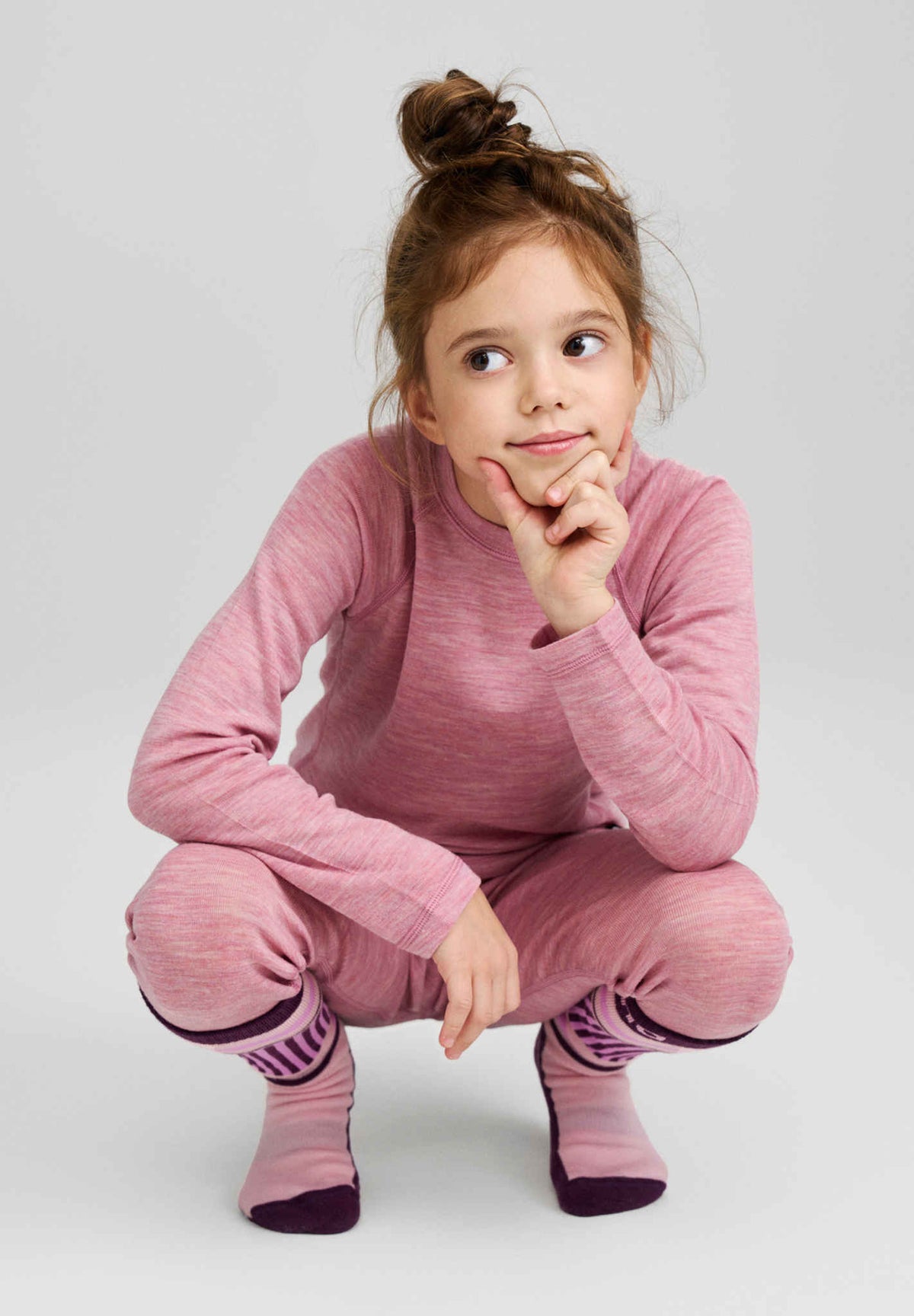 Reima Kinsei - Kids' Merino & Wool-Lyocell Base Layer Set